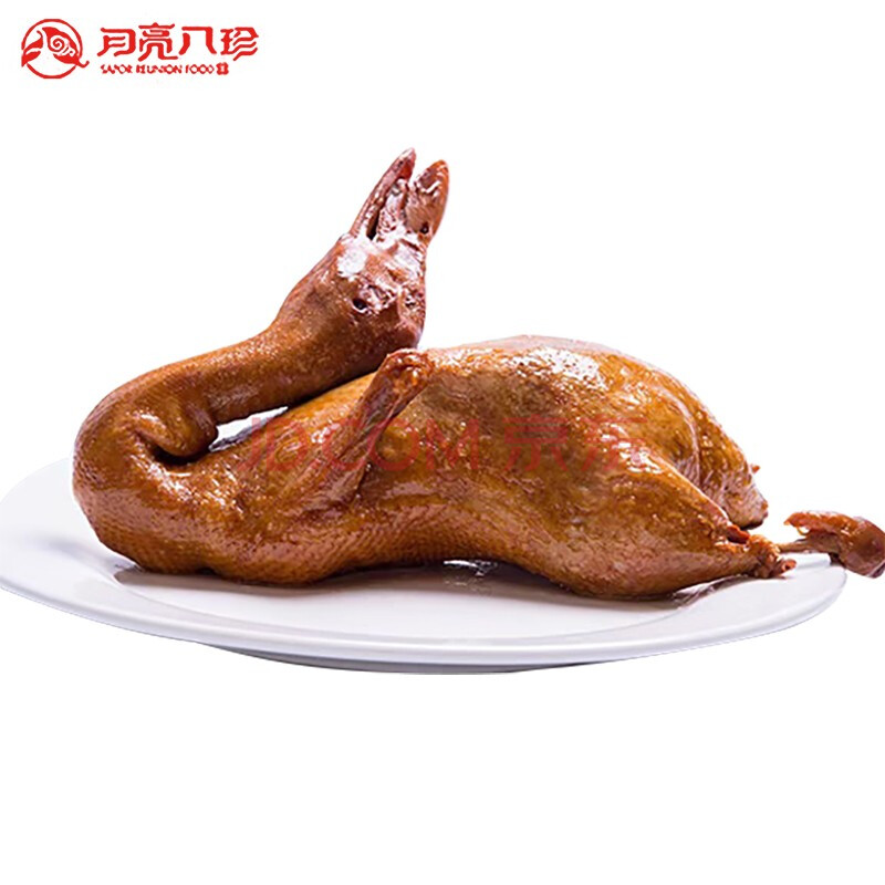 月亮八珍酱香鸭 整鸭鸭肉零食 熟食卤味酱板鸭750g