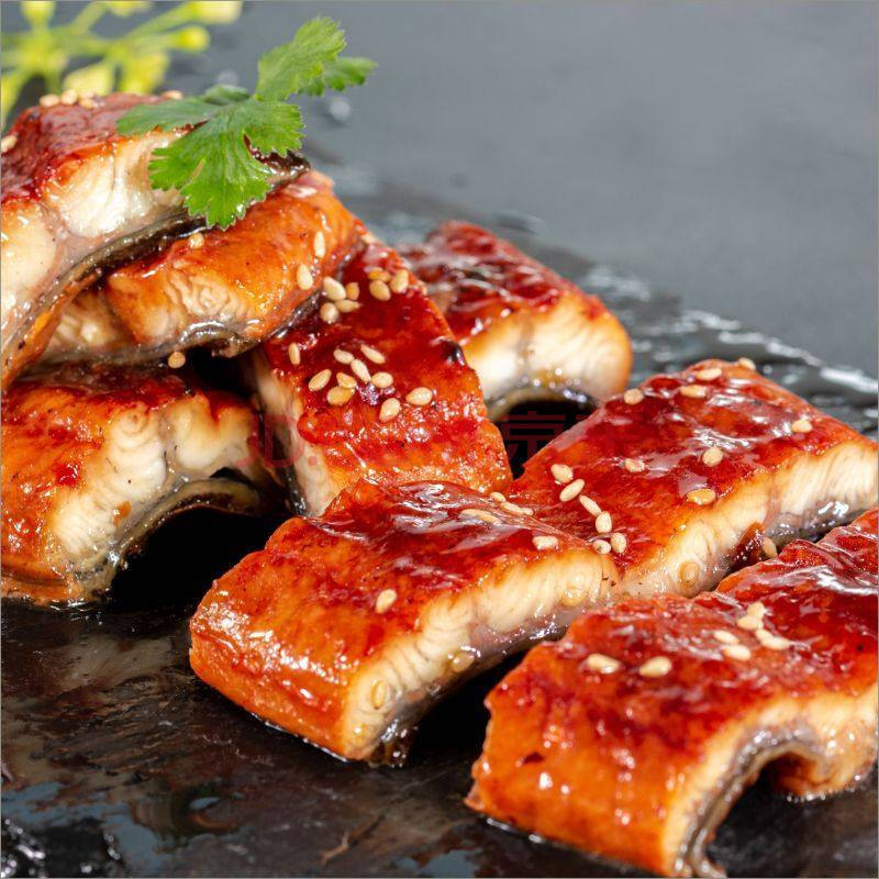 烧鳗鱼袋装加热即食网红碳烤鳗鱼饭鳗寿司日料食材 2只装【活鳗烤制】