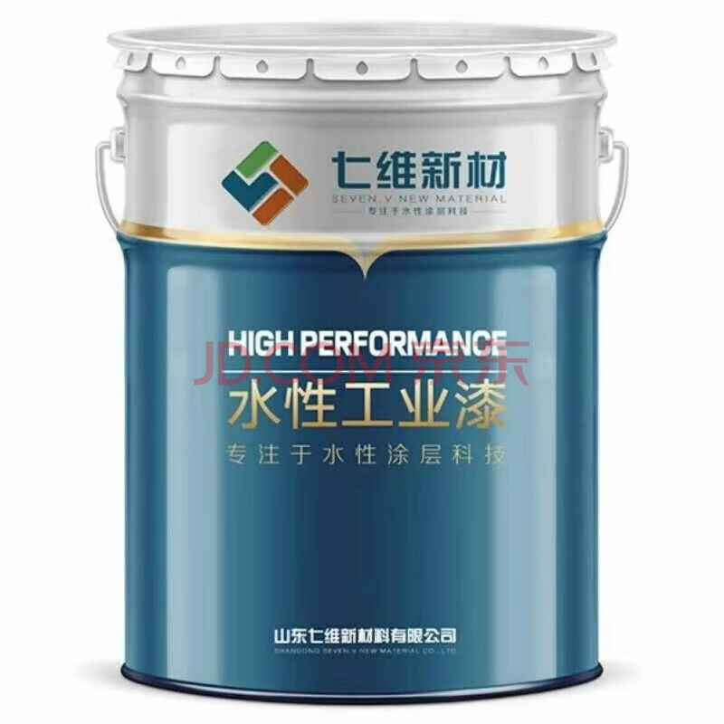 七维703 水漆高光大红面漆彩钢瓦机械环保工业防腐涂层 水性丙烯酸