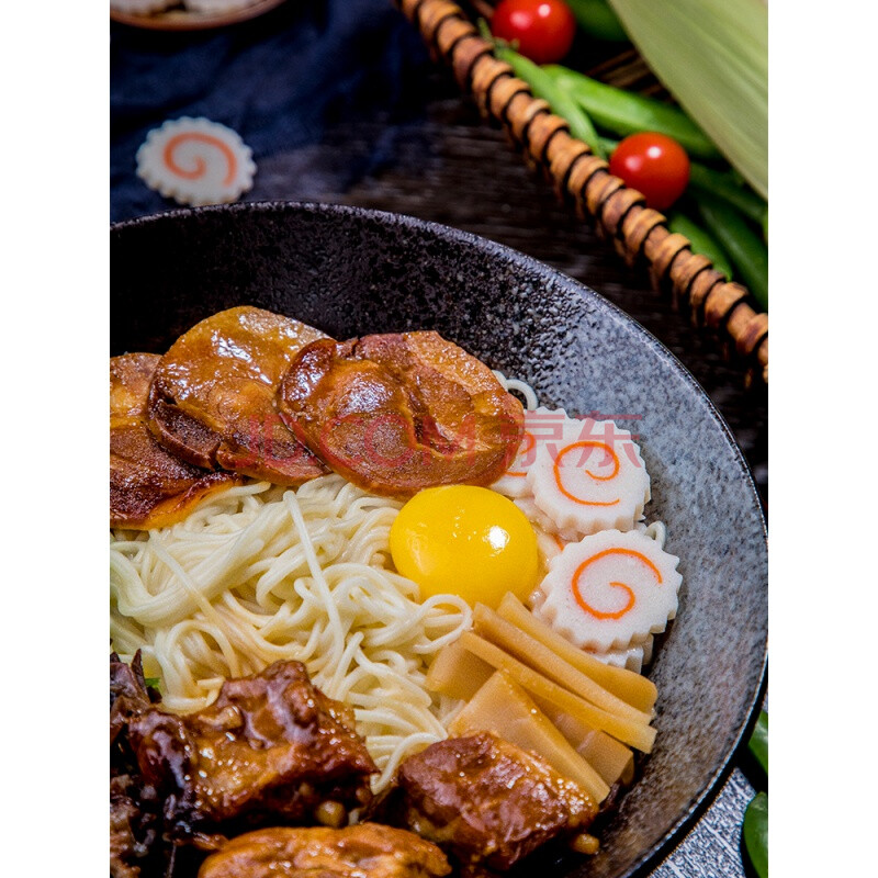 一休屋日式豚骨拉面猪软骨日式新鲜冷冻加热即食猪脆骨商用500g