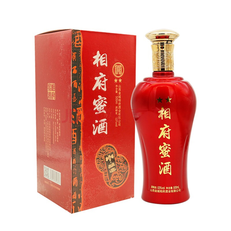 白酒 皇城相府蜜酒 纯蜂蜜酿造 山西特产 皇城相府酒业出品 蜂蜜蒸馏