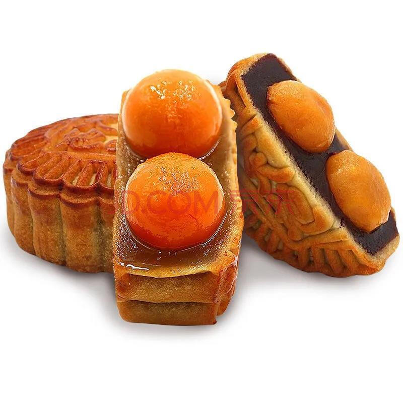 双蛋黄大月饼【125克】整颗蛋黄 6个装