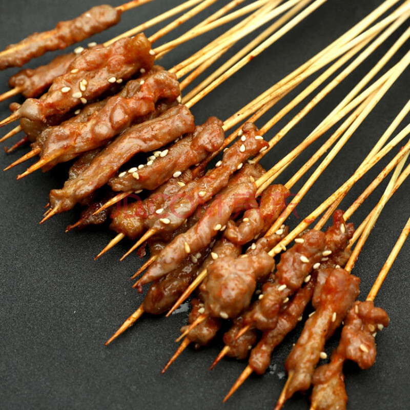 户外牛肉串小串铁板烧烤油炸中街夺命串串食材 广纳力驰 风味牛肉小把