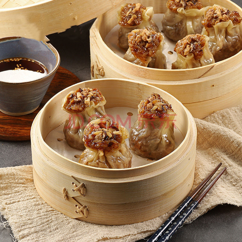 早餐包速冻鲜肉鸡肉酱肉小笼包面食家用 猪肉香菇糯米烧麦20个1600g