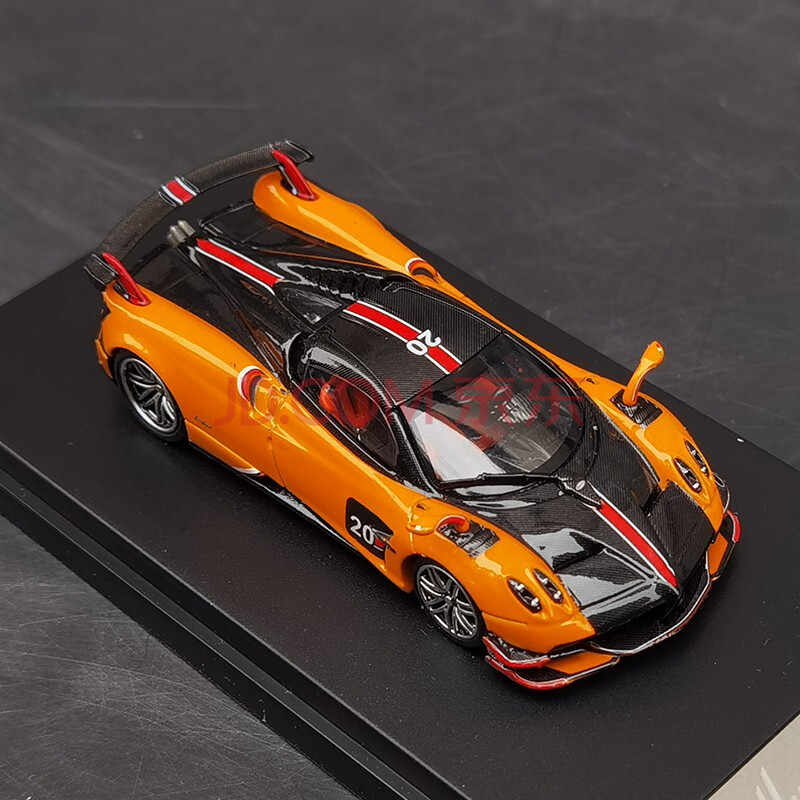 1:64 帕加尼花雅 huayra bc版 风神 跑车 宗塔 zonda汽车模型车模收藏