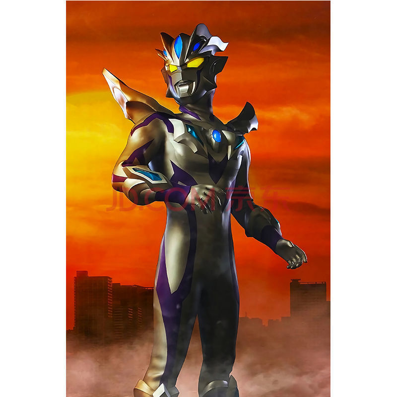 迪迦奥特曼海报墙纸儿童房装饰画卡通动漫男童房贴画墙画挂画生日定制