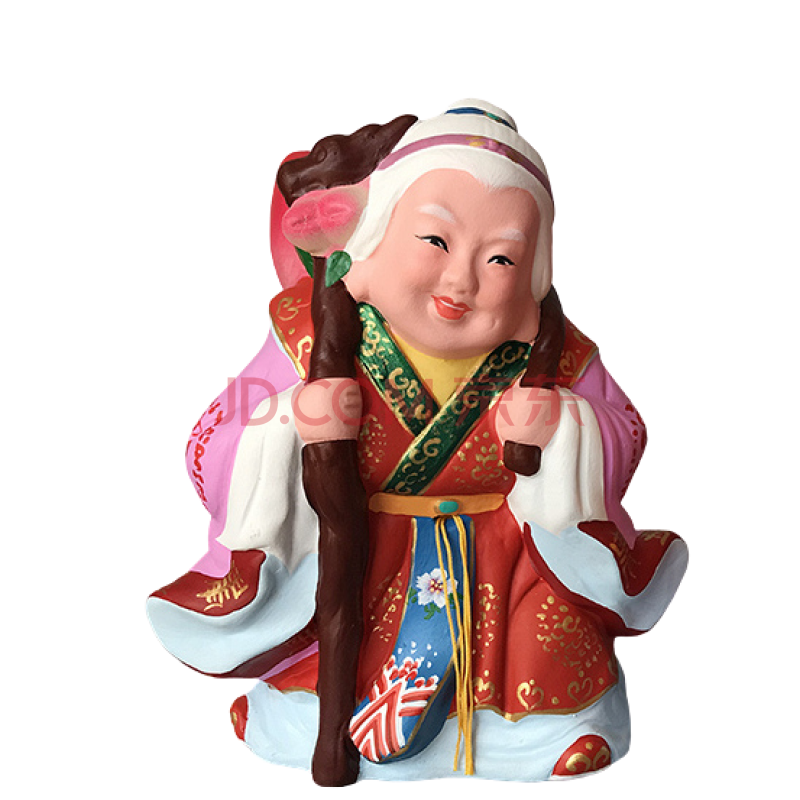 摆件贺寿礼物生日祝寿大寿星寿公老人实用60708090岁泥人张 大寿婆b