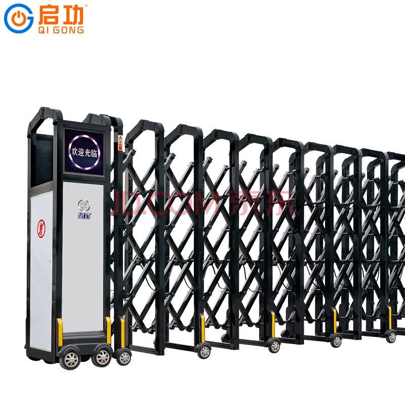 伸缩门别墅庭院学校小区工厂企业电动大门分段平移门手动推拉门定制款