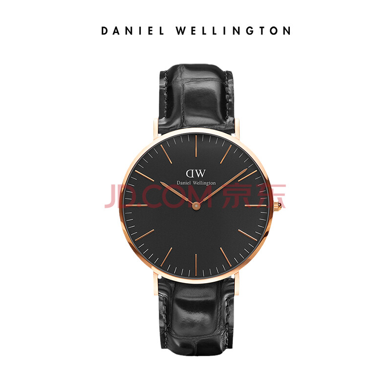 丹尼尔惠灵顿（DanielWellington）DW手表男表40mm表盘皮表带超薄男士石英