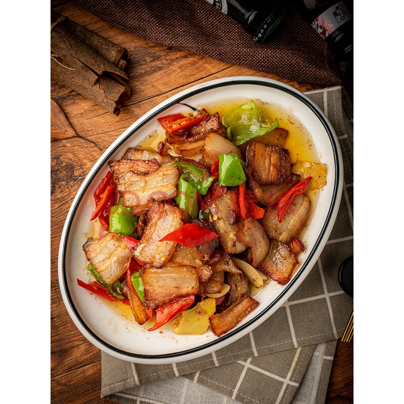 苗家坛香肉450g腌猪肉块酒店特色半成品商用食材猪五