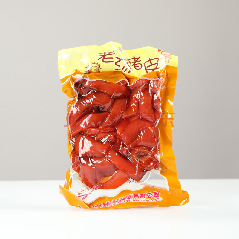 华迈五香老汤猪皮骨汤酱香卤泡椒水晶凉菜真空285g/袋 老汤猪皮(6袋)