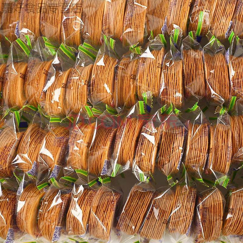 薄脆饼干散装小饼干整箱早餐休闲批发食品喜饼零食 香葱王 3斤装