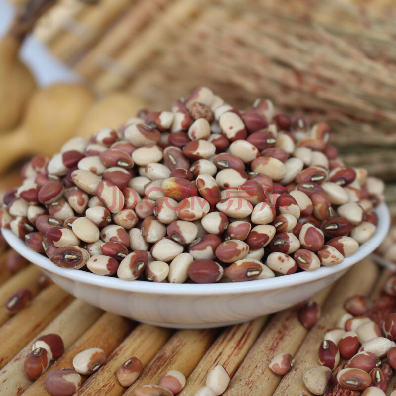 花豇豆 花豆 食用江豆农家自产5斤五谷杂粮粗粮熬粥饭豆