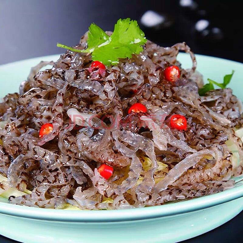 冰喜泡椒鱼皮即食150g包 凉拌山椒辣鱼皮丝凉菜冷菜 鱼类 10包【超值