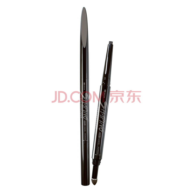 玛丽黛佳塑型双效画眉笔防水防汗配方不易脱色扁头眉笔眉粉双头双效gy 2奶奶灰0 15g 0 15g