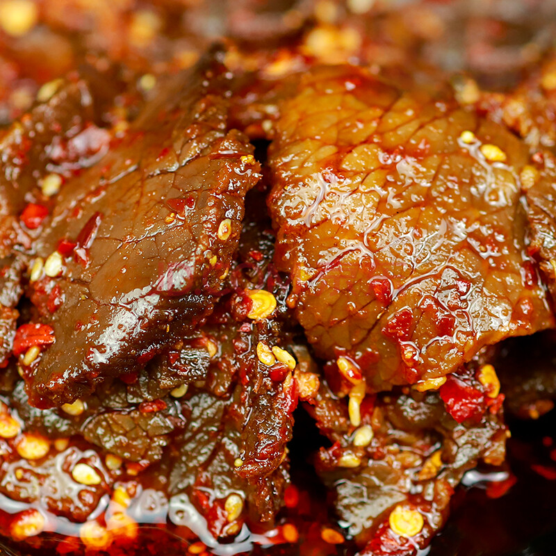 香辣牛肉片 新鲜现做 孕妇可食 湖南娄底新化特产小吃私房菜 卤味真空