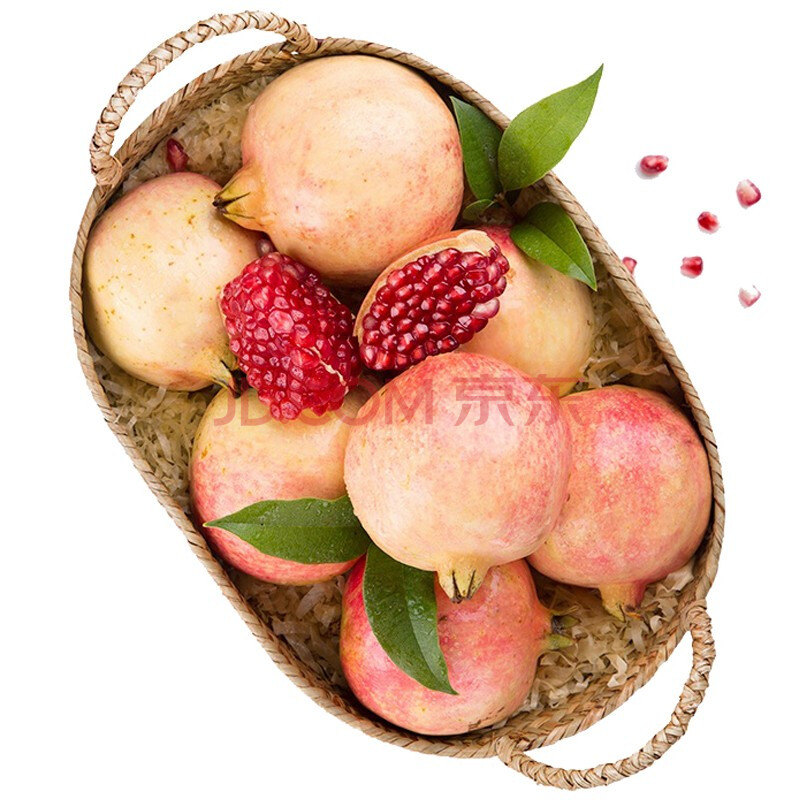 【凉山农特产馆】大凉山会理突尼斯软籽石榴 新鲜水果 3斤小彩果3-6两