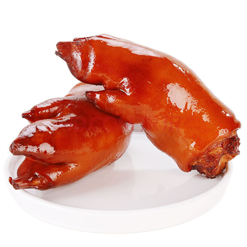 酱猪脚 卤猪手 青岛特产 熟食 猪爪即食 肉整只块 【双蹄】卤味 香辣