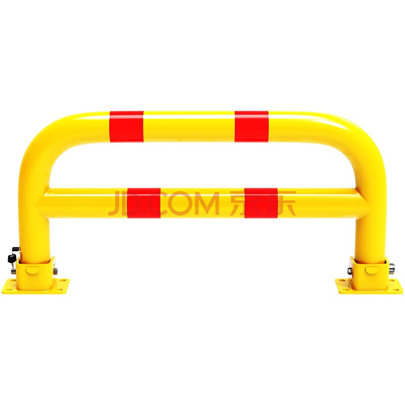 菱动力 加长加厚占位车位锁地锁拱形停车锁球门锁自动双杆龙门锁护栏