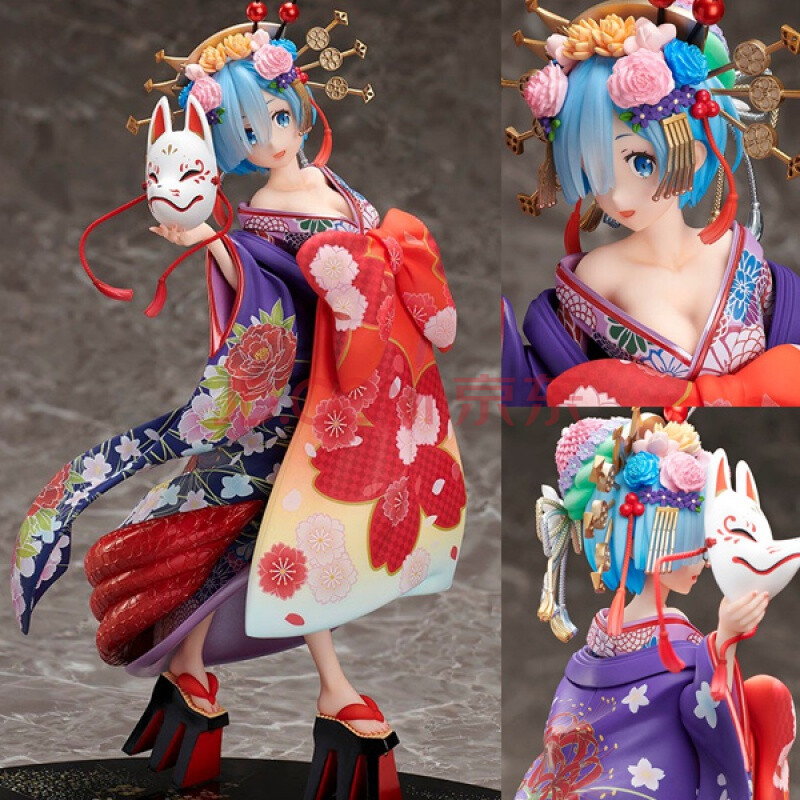 二次元模型艾米莉娅爱姬多娜魔女白无垢动漫周边摆件人偶公仔儿童收藏