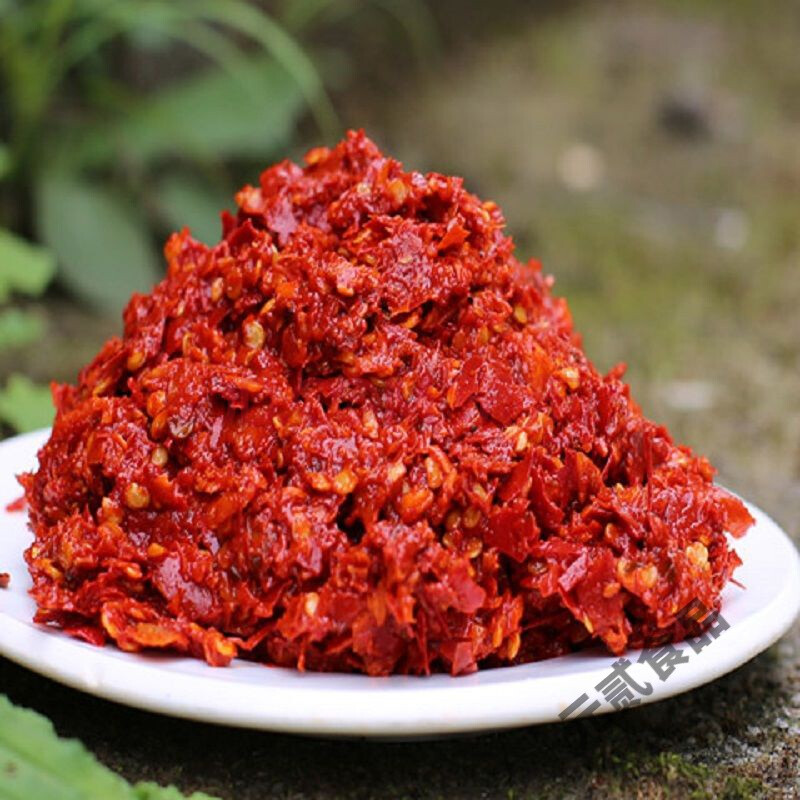 贵州糍粑辣椒遵义现做新鲜辣子鸡火锅底料厂家 5斤贵州糍粑辣椒