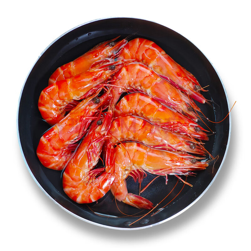 京鲜生 越南进口熟冻黑虎虾 优质品质进口大草虾解冻即食 1.