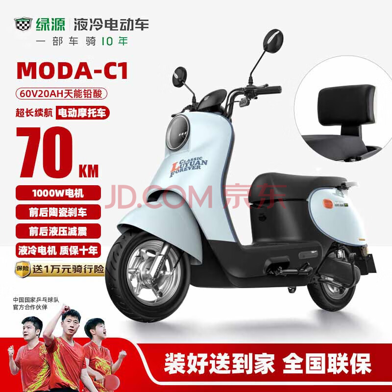 ӪԴ綯ĦгMODAC170km-5Ǧ-60V20Ah-1000Wôʱʮ2279Ԫ