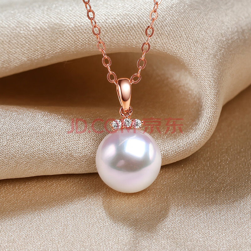 ʺ18KʯAkoyaձˮ8.5-9mm׹Ů950Ԫ