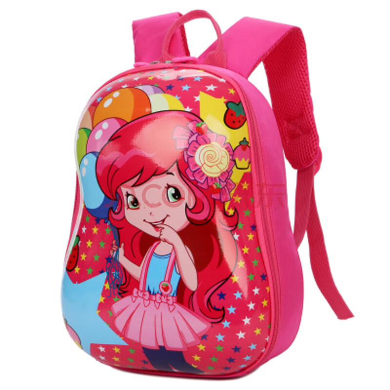 队立大功儿童书包幼儿园3-5岁6男童女孩宝宝可爱蛋壳双肩背包 玛利亚