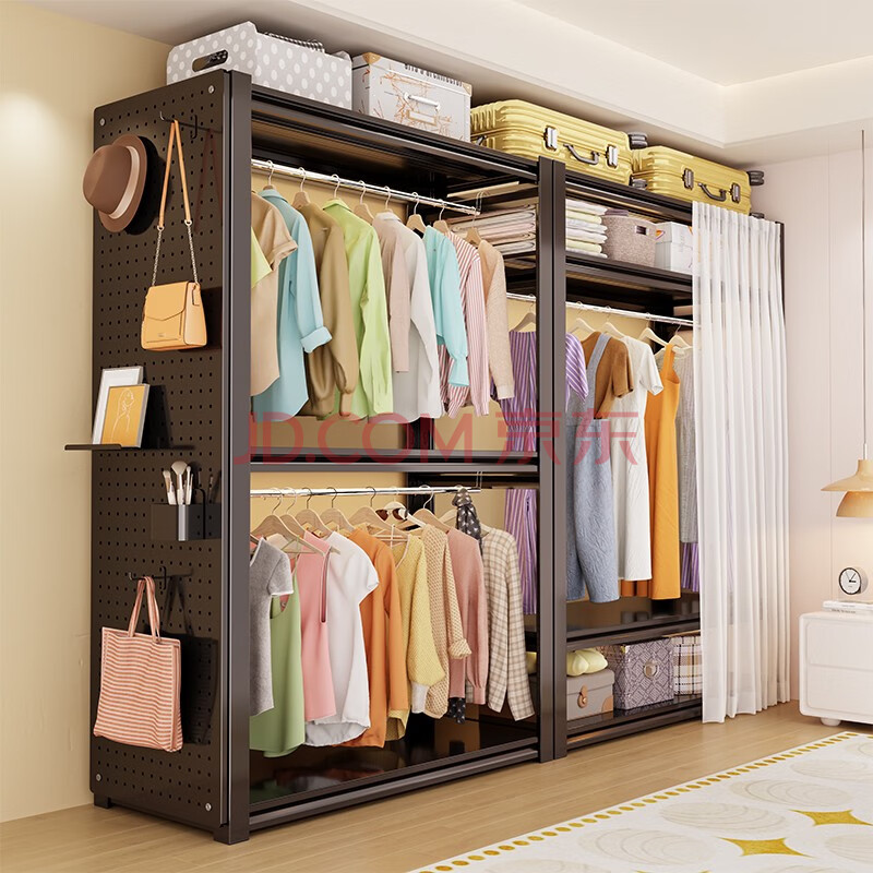 Ѽ¹ȫּܽṹҹ¼ܳⷿװ¼ܡӺ160cm-ĬϺɫ60*40cmͷ¸ˡ68.42Ԫ