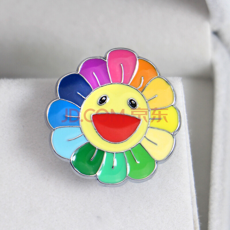 七彩太阳花胸针 村上隆太阳花王一博村上隆七彩太阳花胸针华晨宇花花