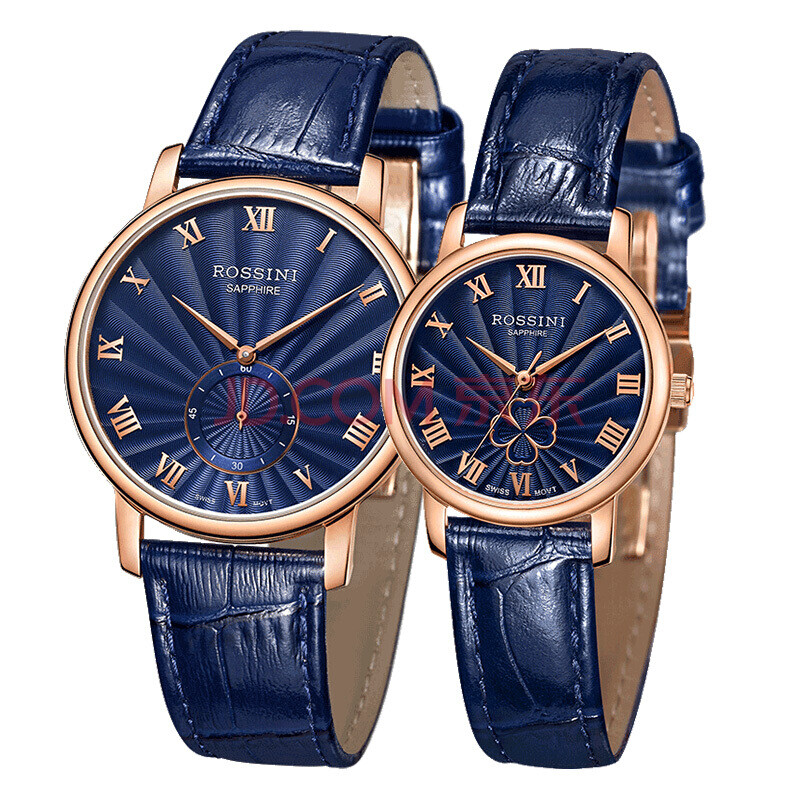 腕表 国表 罗西尼(rossini) 罗西尼手表情侣表男士女士石英表时尚简约