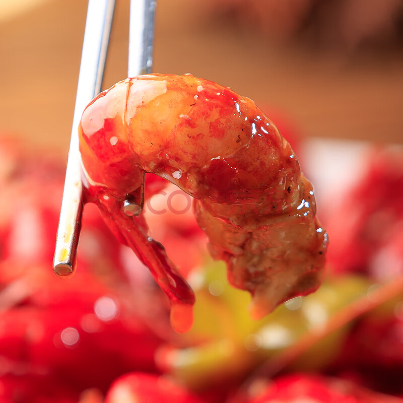 中洋鱼天下 白兰地熟醉小龙虾1kg 4-6钱 20-25只 净虾500g brc认证