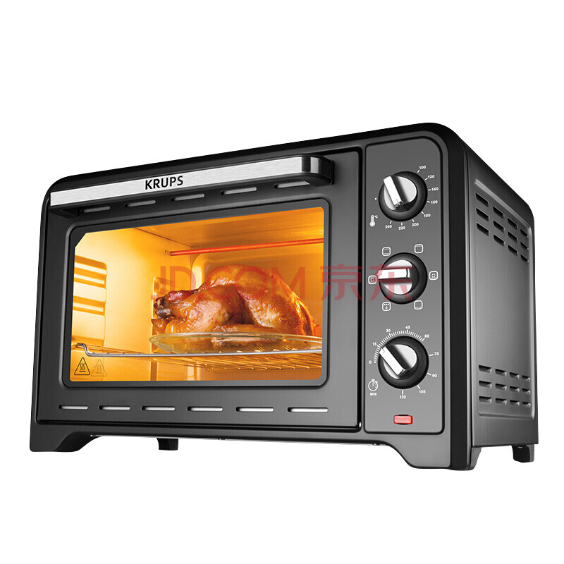 克鲁伯(krups)电烤箱 家用多功能烤箱33l ok464e80