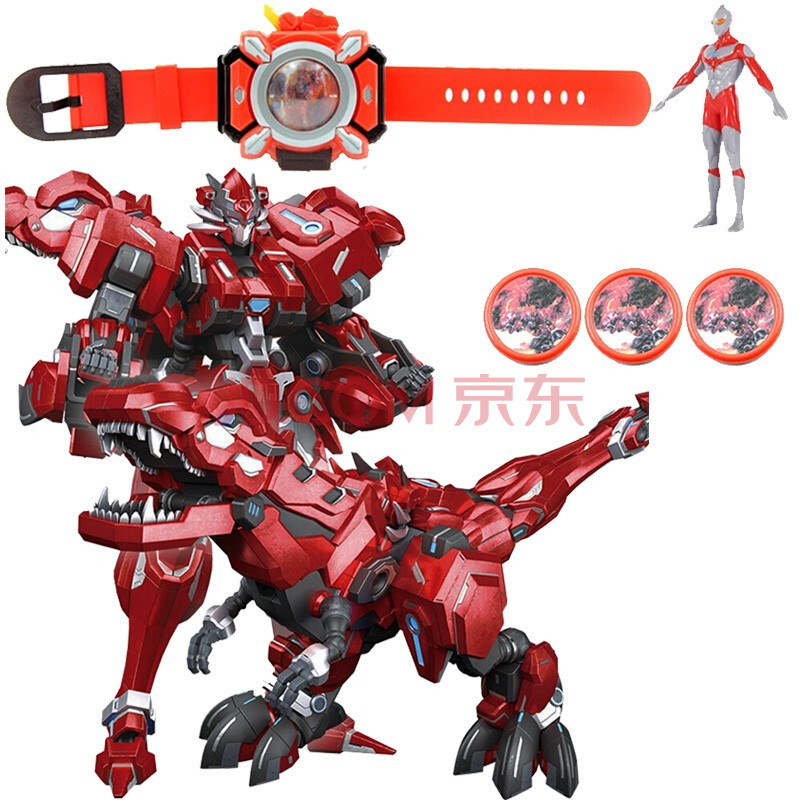 德馨钢铁飞龙2奥特曼力量变形机器人奥特龙神号合体金刚儿童玩具 暴龙