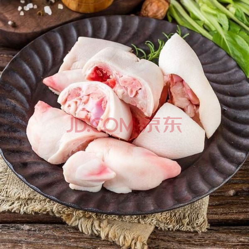 新鲜冷冻猪块猪脚块免切生猪爪猪手排骨生鲜猪蹄猪手猪脚圈块生鲜 2斤