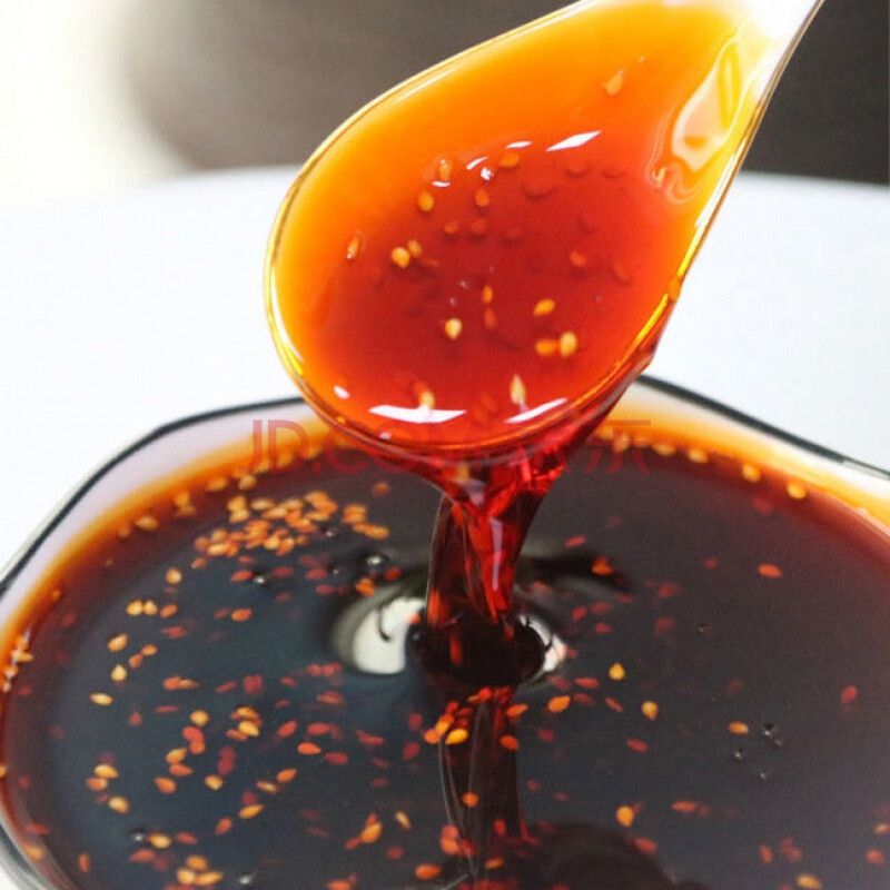 贵州特产麻辣油泼辣子油400ml自制香辣红油辣椒油凉皮拌菜调味料 麻辣