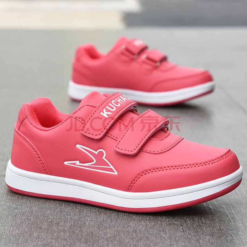 女童鞋皮面防水韩版百搭时尚小学生休闲鞋儿童运动鞋子小童鞋四五六七