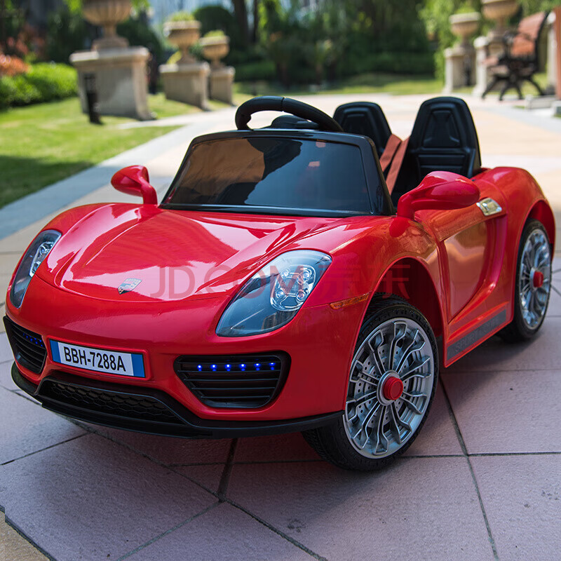 儿童电动车可坐人充电超大号双人座儿童电动车四轮遥控轿车车小孩大人