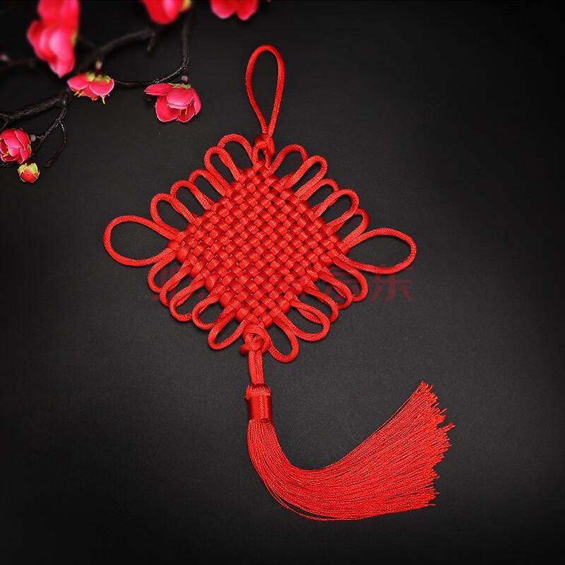 吉善缘 传统手工艺品中国结挂件小号 中国风礼品送老外小礼物家居春节