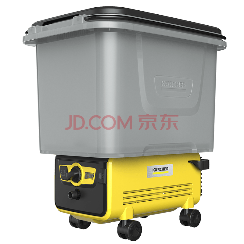 karcher德国卡赫无线锂电洗车机高压水枪自带水箱户外清洗k2fmp标准版
