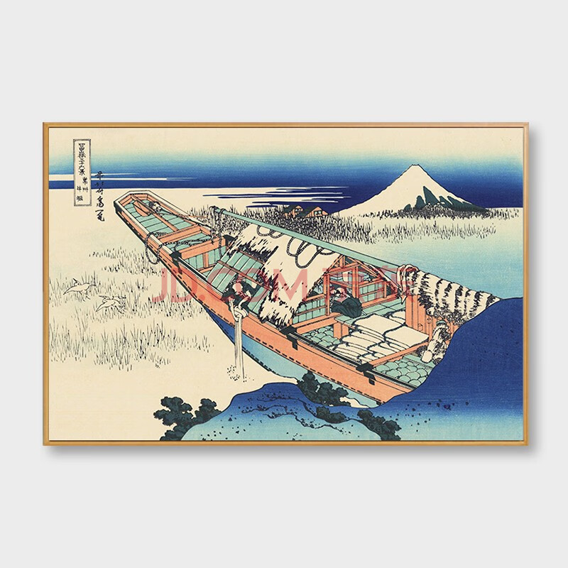 史历克 浮世绘大师葛饰北斋作品富岳三十六景36常州牛掘客厅卧室玄关