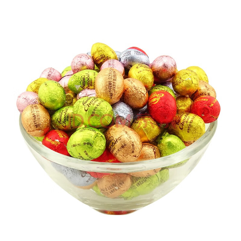 徐福记 奇欧比蛋型巧克力散装蛋形巧克力随机混合 婚庆喜糖 年货送礼