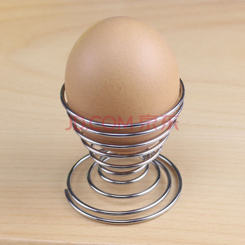 新厨仕(necooks) 304不锈钢弹簧蛋托开蛋器 配套蛋架加粗蛋座