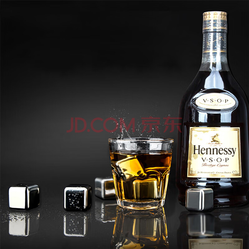 天喜 Tianxi 不锈钢冰块速冻冰块威士忌速冷金属冰粒啤酒咖啡饮料红酒冷却冰块石八粒装 冰夹 Pp盒 爱稳赢商城