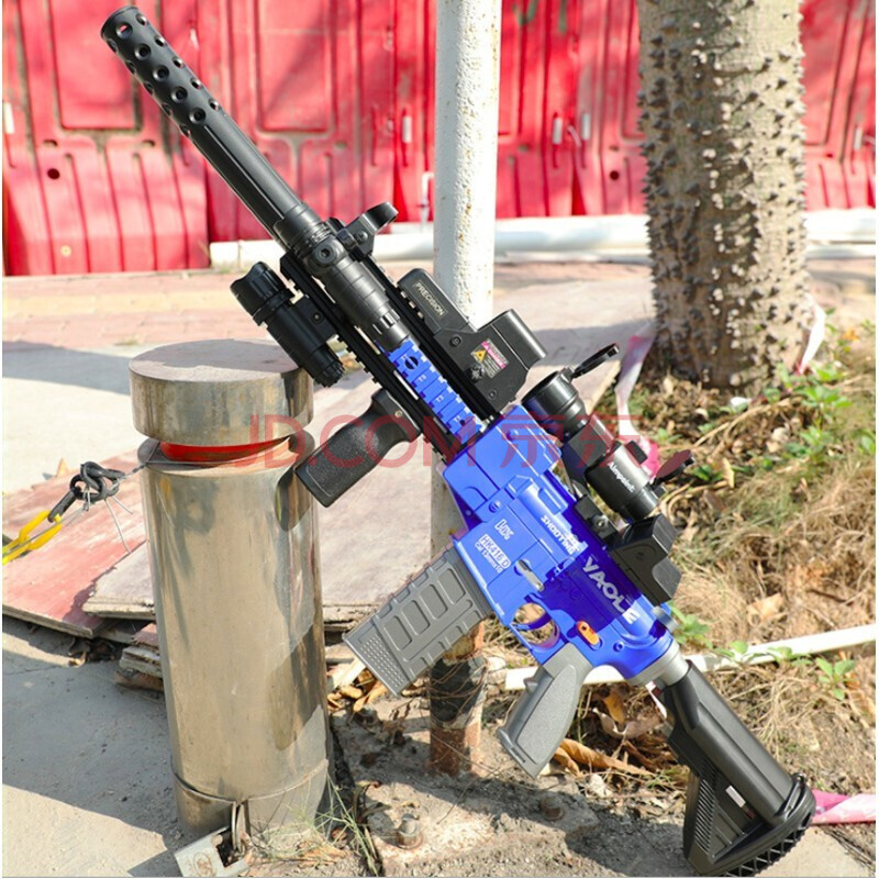 配电动连发m416锦家软弹枪突击玩具枪男孩模型全套 乐辉aug(不含电池)