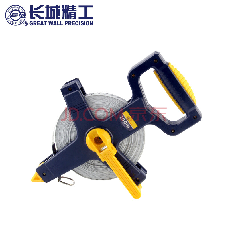 长城精工皮尺 100米 皮卷尺 工程测量尺子 108300--中国中铁网上商城