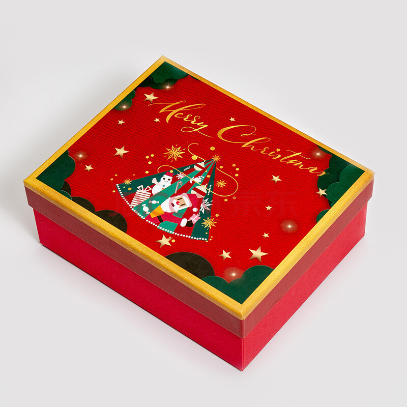 生日礼品圣诞节礼物盒圣诞礼品盒装饰装扮礼雪人大号创意包装盒盒子