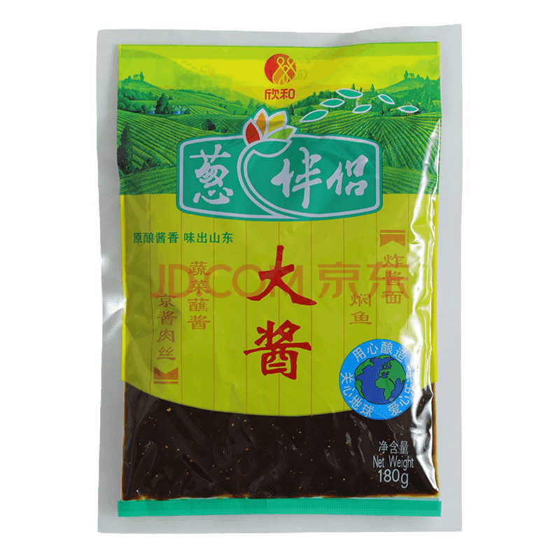 欣和 葱伴侣大酱180g 原酿酱香蘸酱可作炸酱面焖鱼