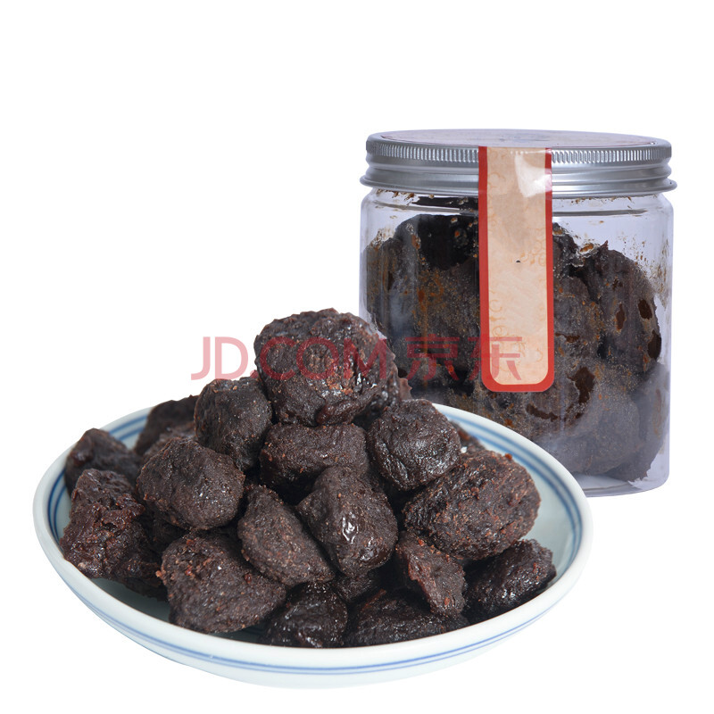 源和堂蜜饯李咸饼李干福建闽南泉州特产果脯果干零食150g*2 李咸饼300